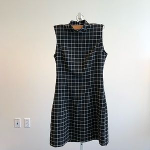 Grid pattern dress ✨